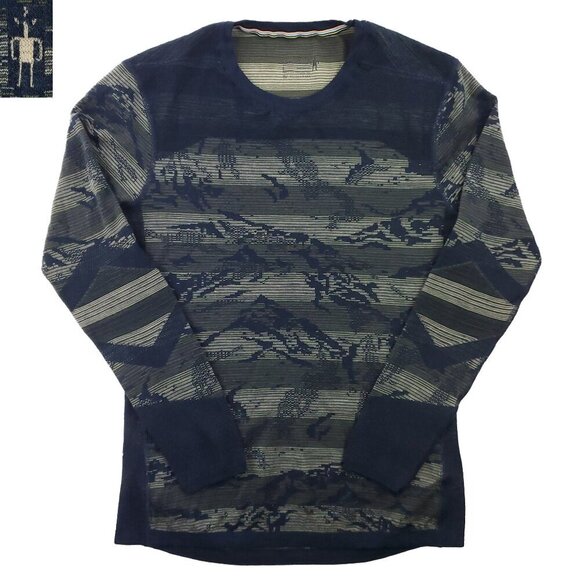 SmartWool Intraknit 200 Merino Crew Base Layer Wool Blend Top Men's Large - Picture 1 of 13